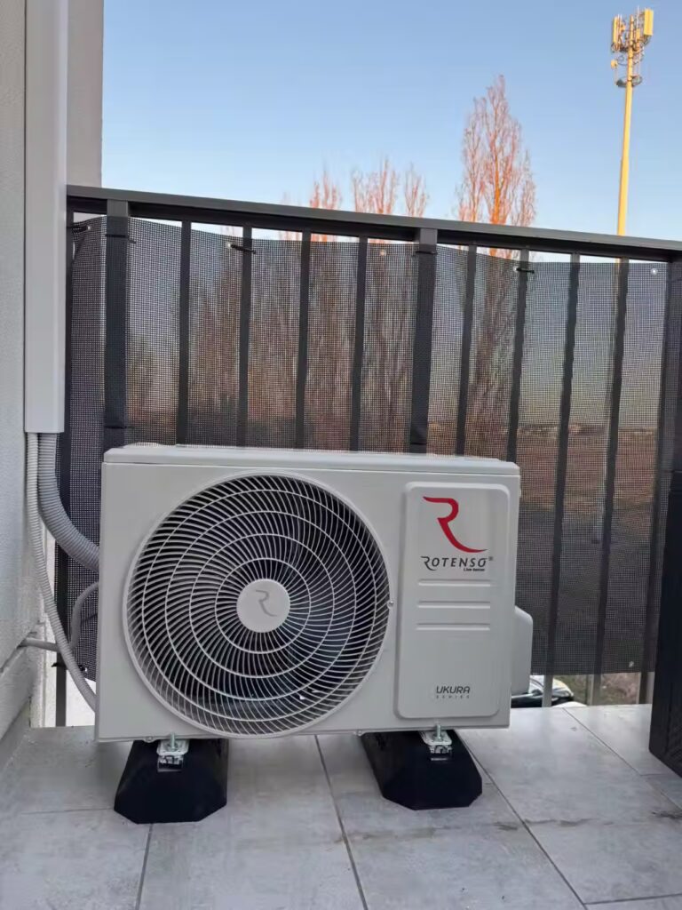 Agregat na solidnych stopach typu BigFoot