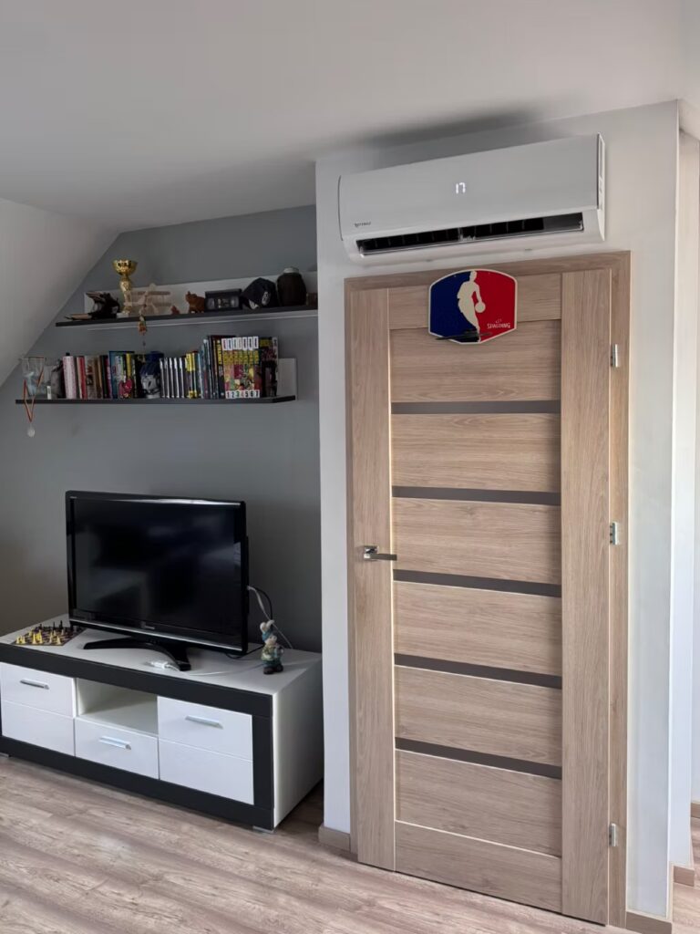 Model Ukura 3,5kW na gorącym poddaszu