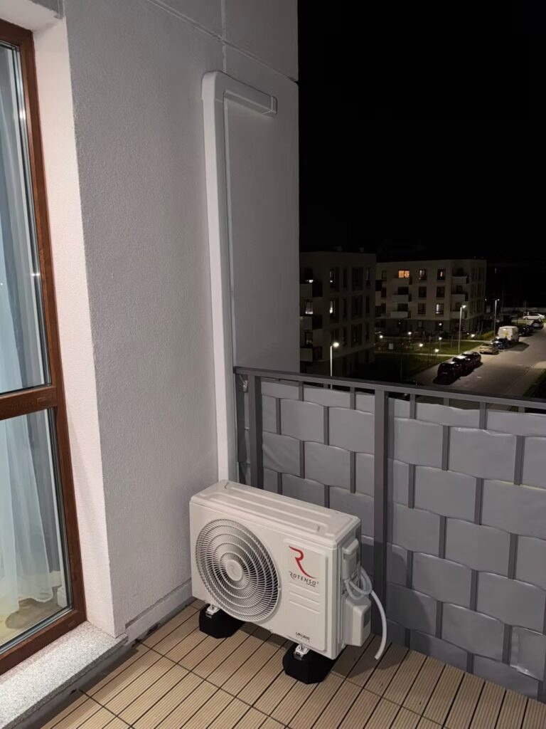 Późny montaż klimatyzacji